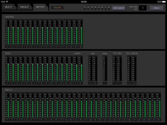 RAMSA Mixer2 のスクリーンショット