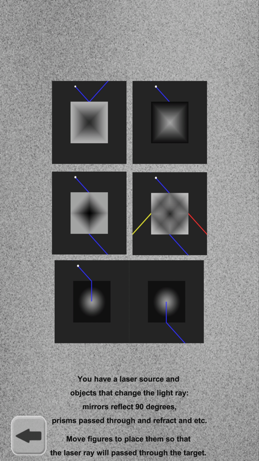 #1. Lazers Puzzle. Colored rays (iOS) 由: Ruslan Goncharenko