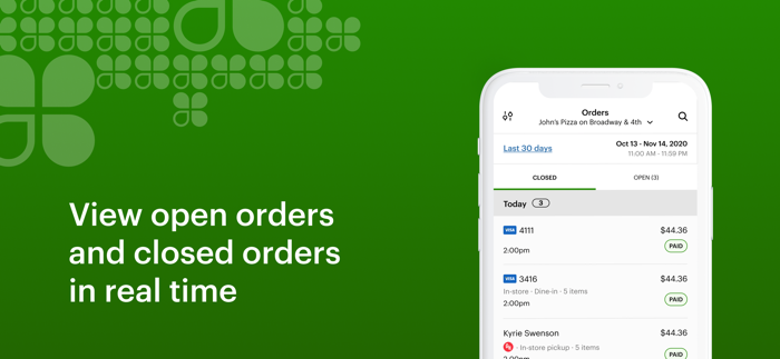 Clover Go - Dashboard and POS