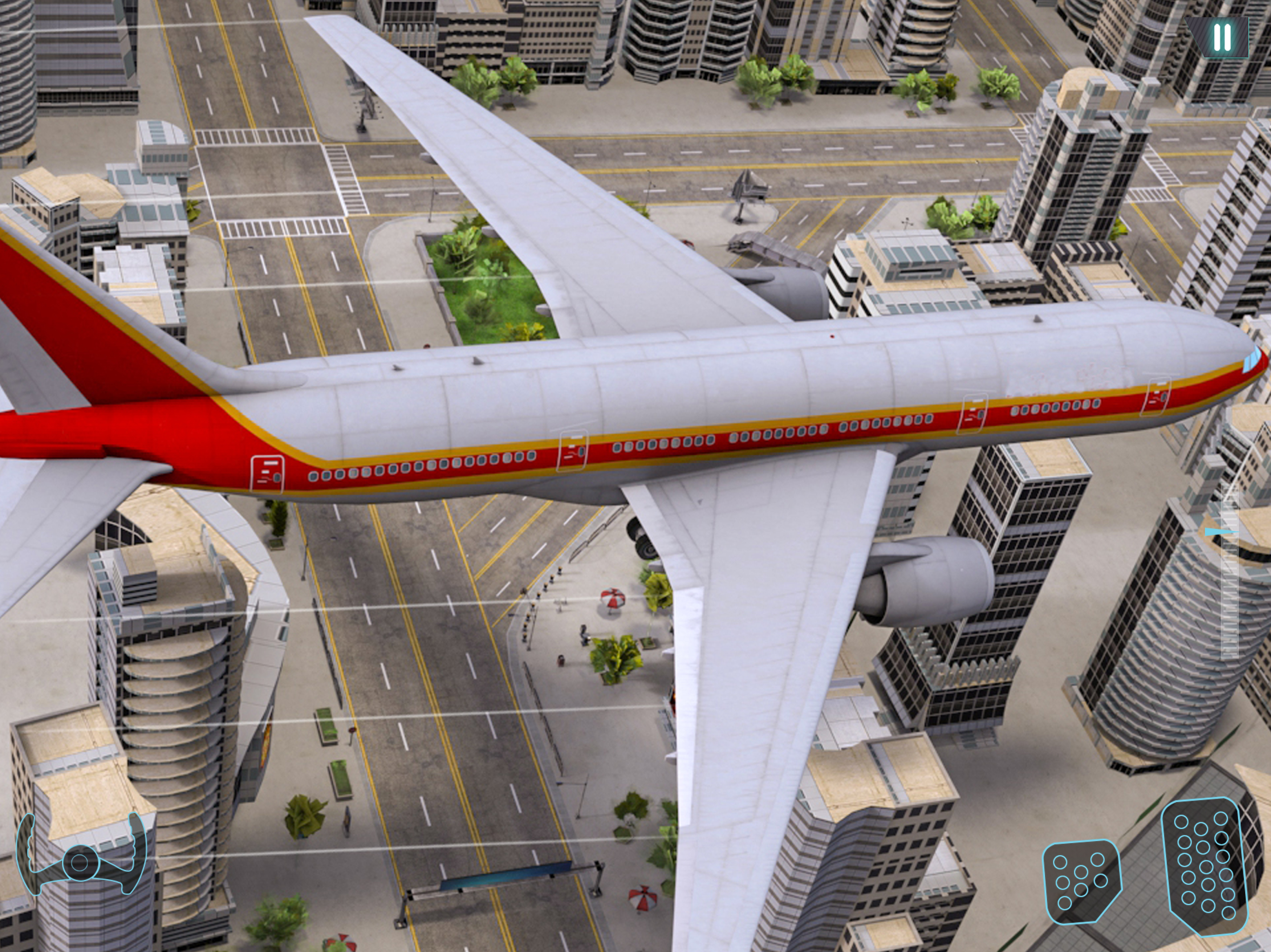 Take off Airplane Pilot Race screenshot 7