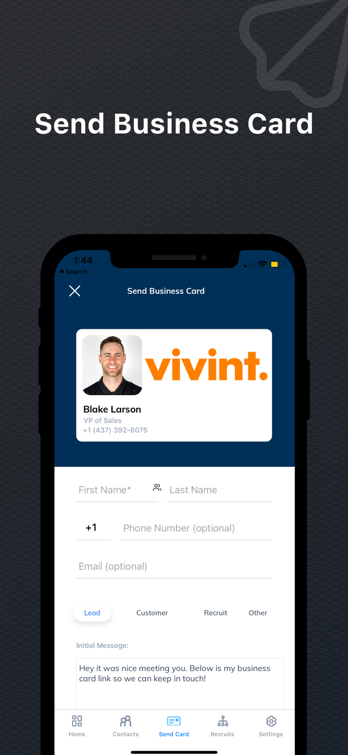 RepCard-Digital Business Cards