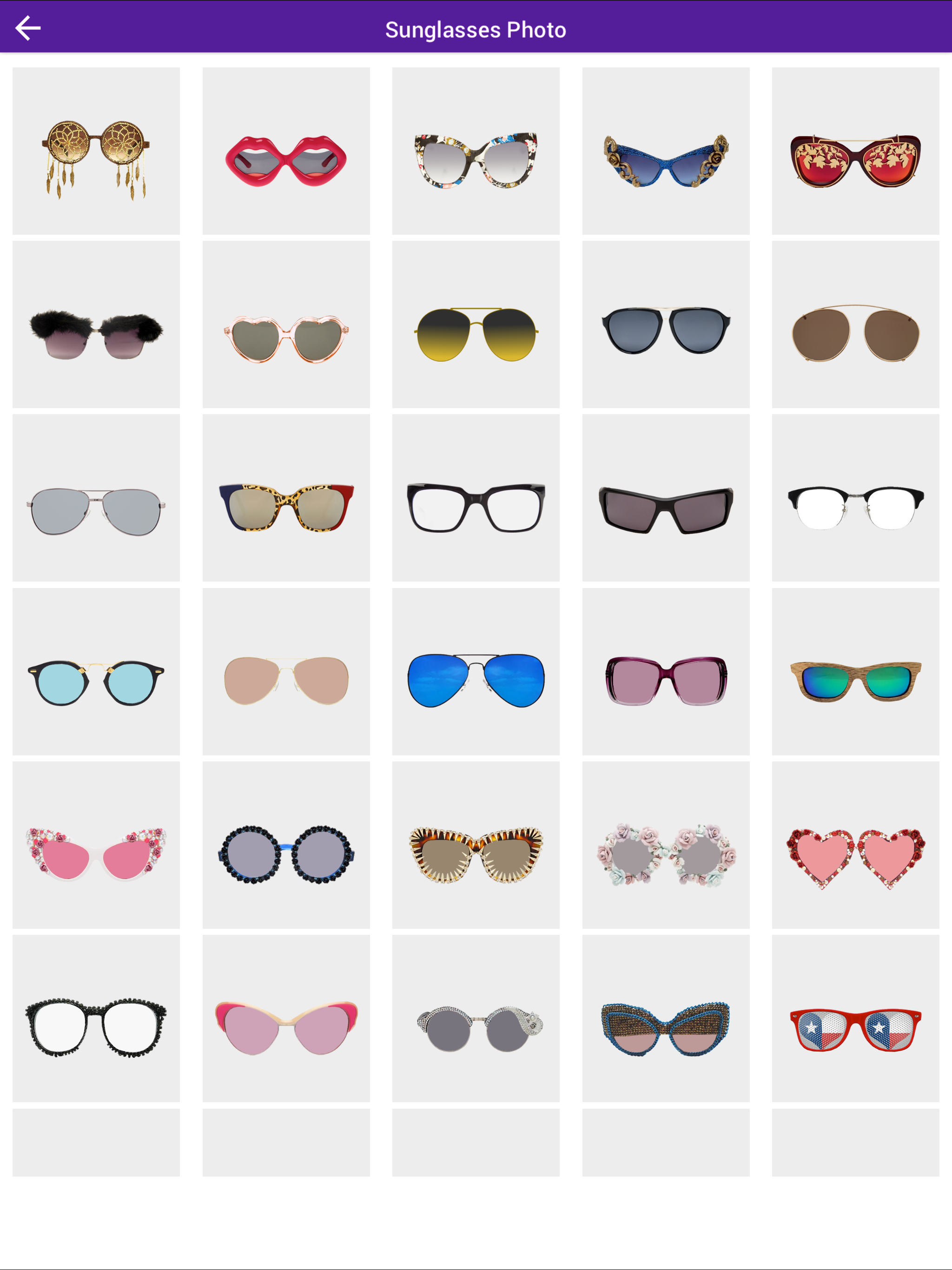 Sunglasses Photo Editor - Sunglasses Photo Booth