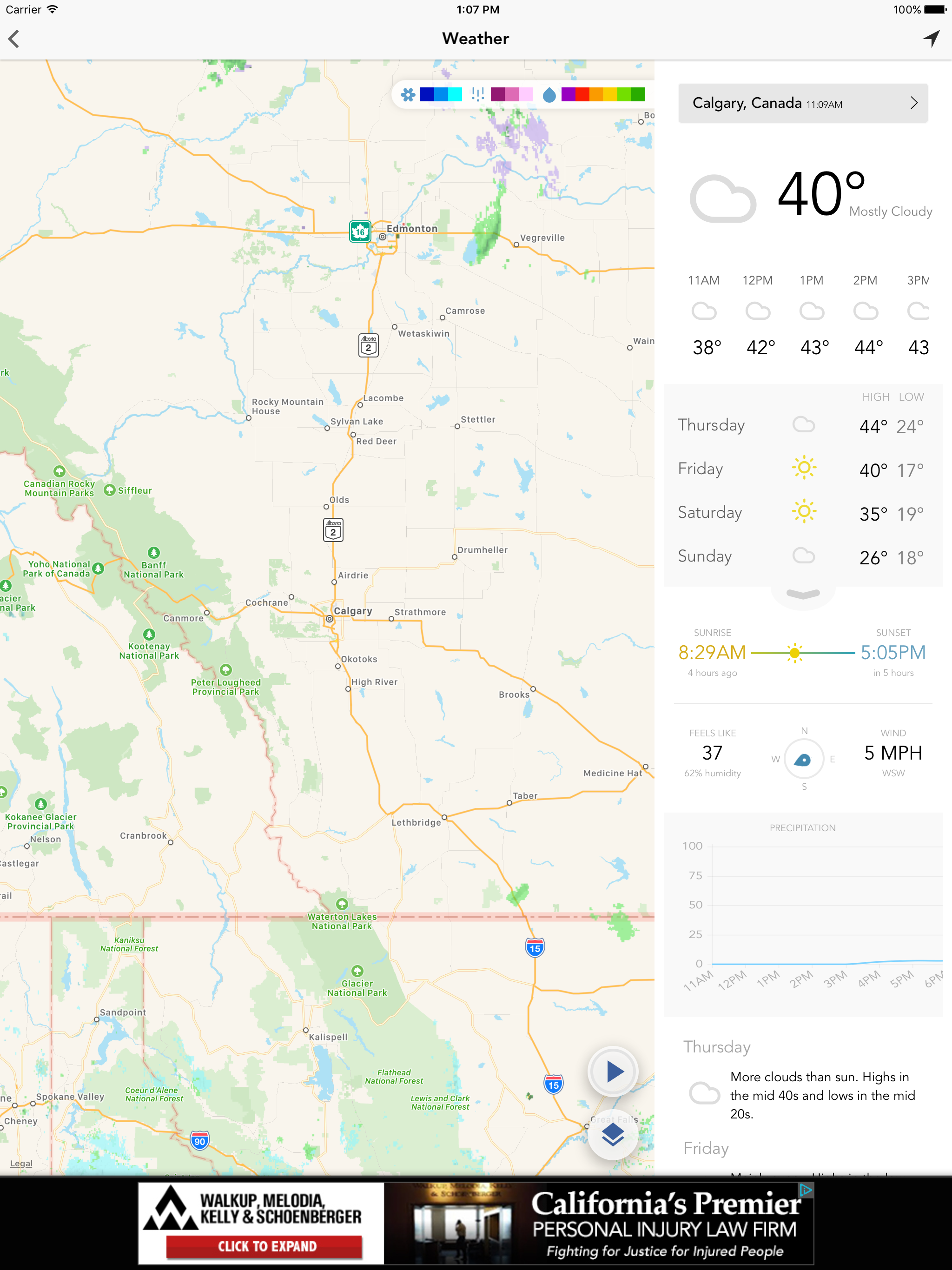CGnow: Calgary Alberta Canada News Weather Traffic screenshot 9