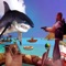 Flying Hungry Shark Underwater World Sports Game