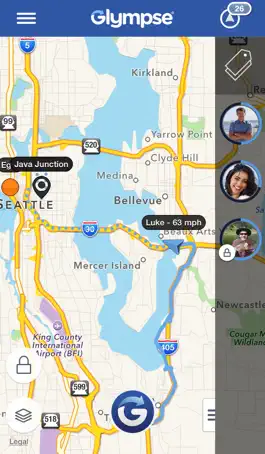 Game screenshot Glympse -Share your location mod apk