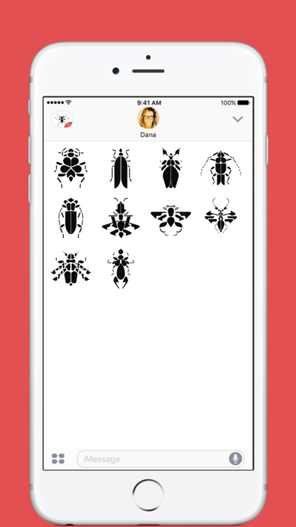 Insect stickers by éric Palliet