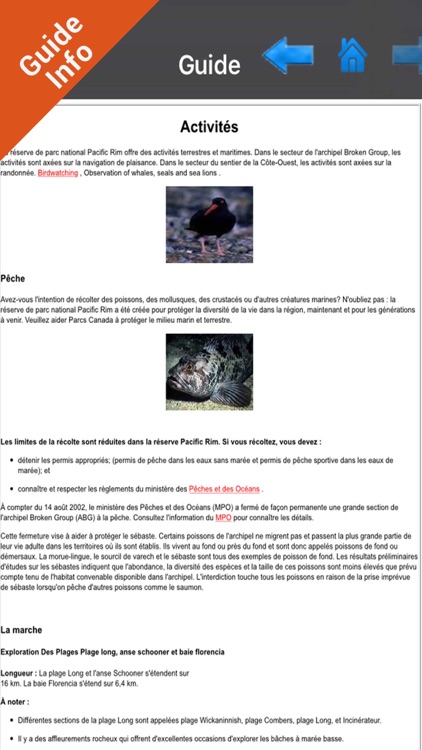 Pacific Rim Reserve NP HD GPS charts Navigator