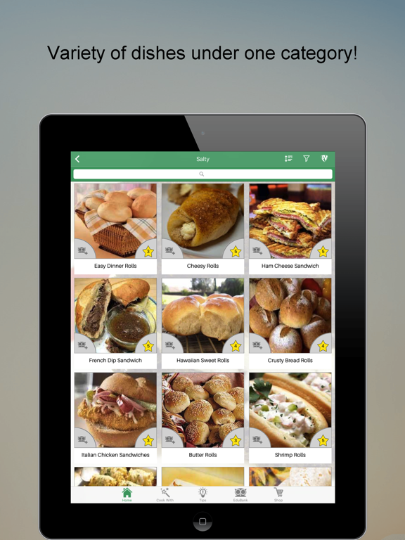 Screenshot #6 pour Burgers and Sandwiches Recipes