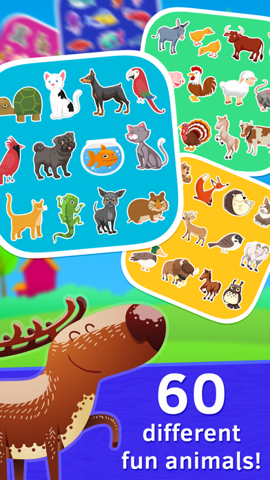 Screenshot #2 pour Pets puzzle animaux pour bebe