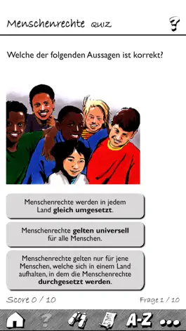 Game screenshot Menschenrechte apk