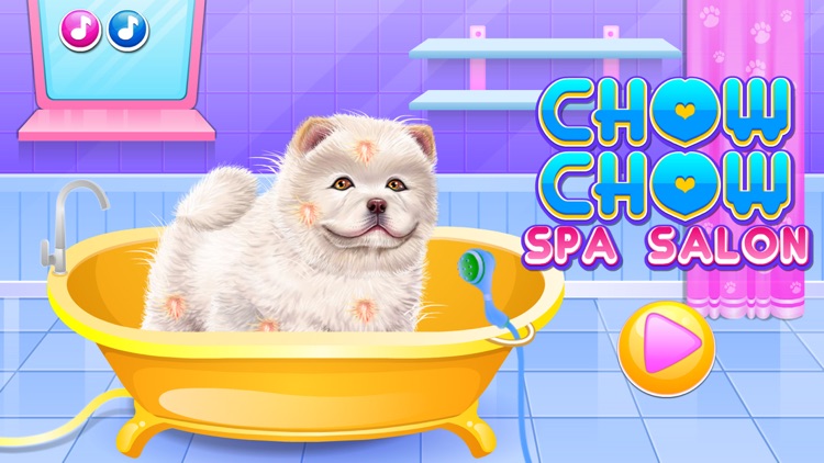 Fun Games:Chow Chow Spa Salon