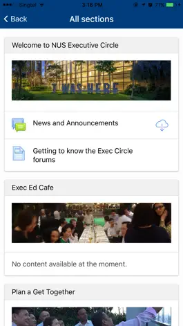 Game screenshot NUS Executive Education apk