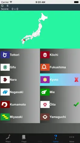 Game screenshot Japan Prefecture's Maps, Flags & Capitals apk