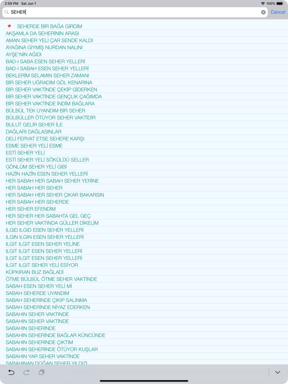 Dybos Baglama Tuner iPad screenshot 6 - Music app