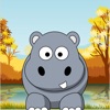 Memory match animals game kids icon