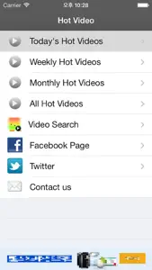 Hot Video screenshot #2 for iPhone