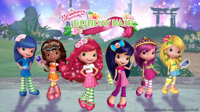 ‎Strawberry Shortcake Holiday Hair - Fashion World on the 