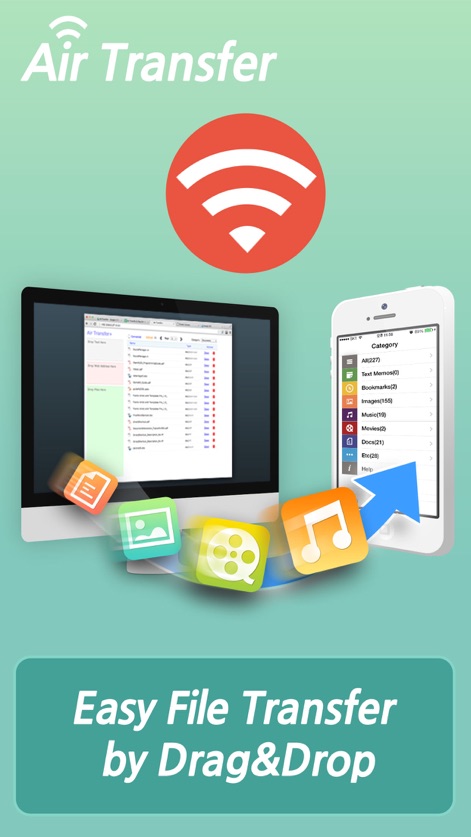 Air Transfer - File Transfer from/to PC thru WiFi - Utilities App | MWM
