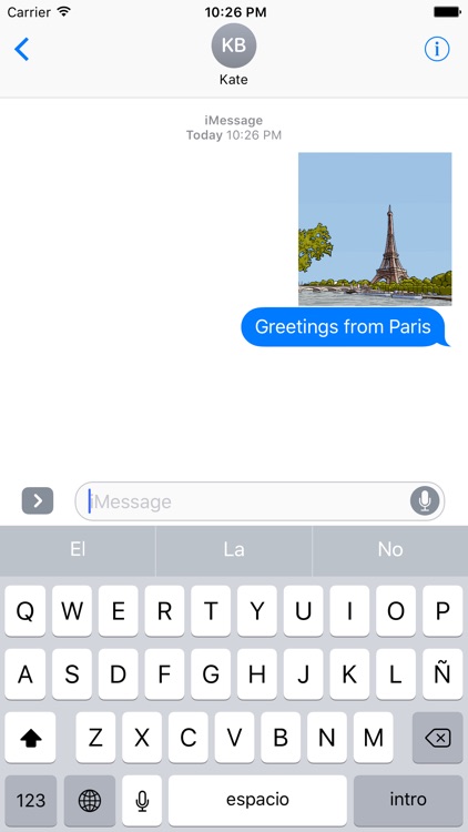 Greetings from Paris