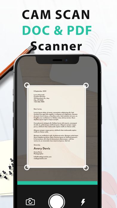 Cam Scan - PDF Scanner & Filesのおすすめ画像2