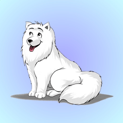 Good White Wolf Stickers