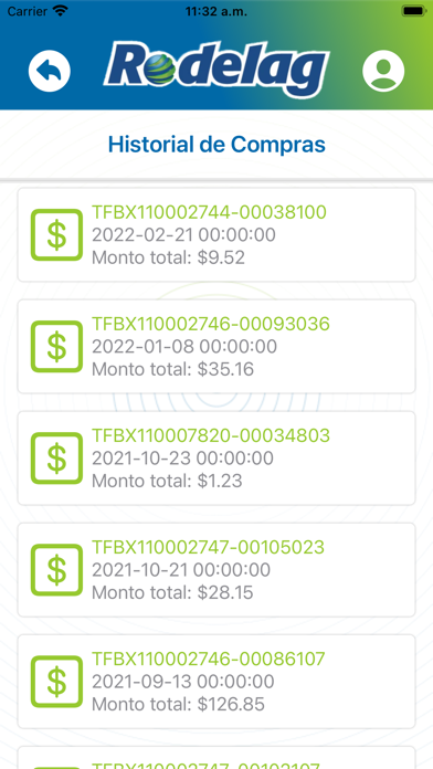 Rodelag Clientes Screenshot