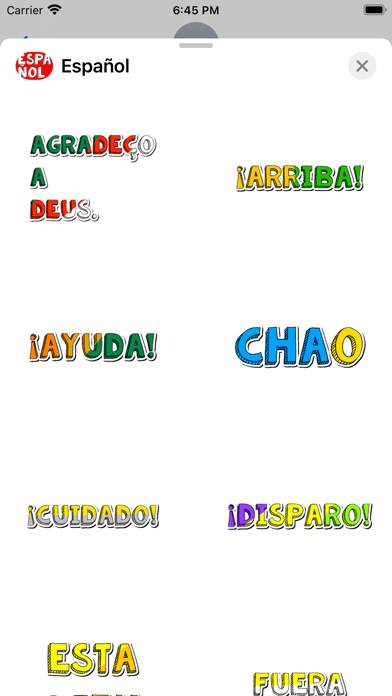 Español Stickersのおすすめ画像1