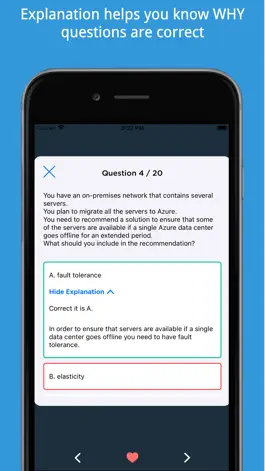 Game screenshot Azure AZ - 900 UPDATED 2022 apk