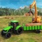 Icon Tractor Games 3D: Trolley Pull