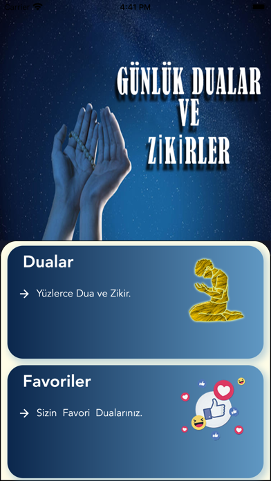 Yeni Günlük Dualar ve Zikirler Screenshot