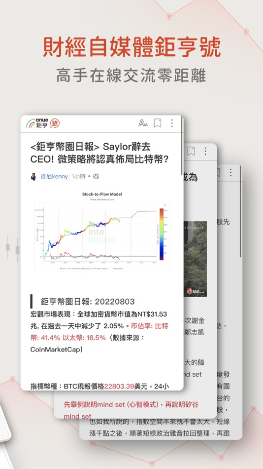 #5. 鉅亨網 (iOS) 由: ANUE. COM, INC.