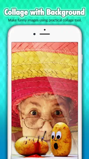 Captura de pantalla de Stick'It - Cutout & Collage en iPhone 4