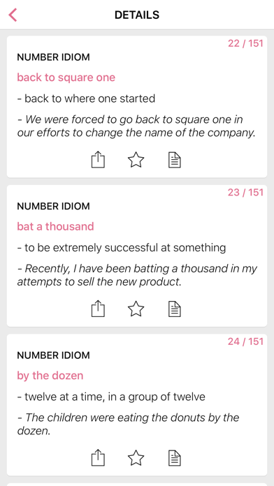 Animal - Number idioms Screenshot