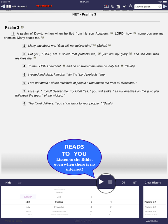 Screenshot #4 pour Touch Bible: Multilingual Lite