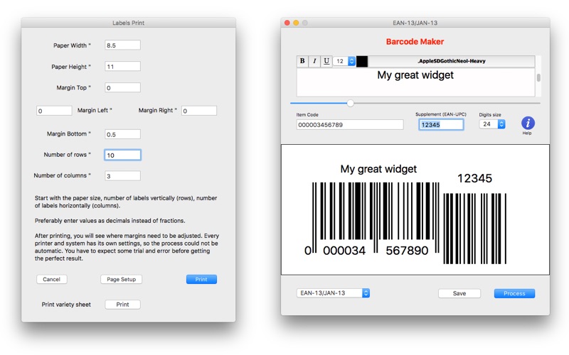 How to cancel & delete barcode maker 3