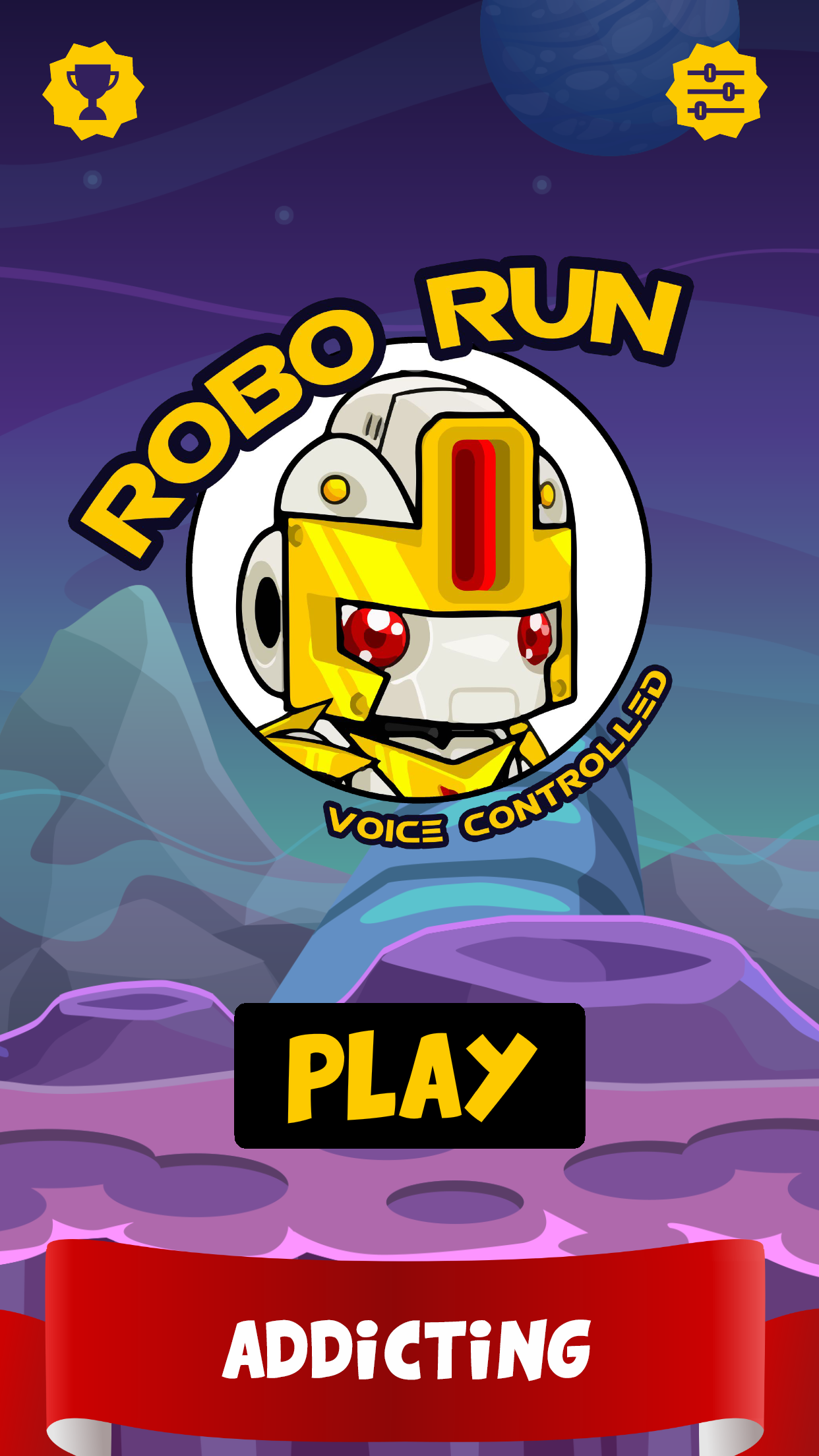 Robo Run - Voice Controlled Game