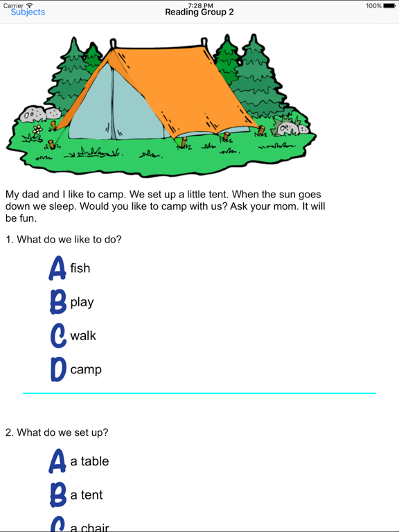 Screenshot #6 pour Reading Comprehension Grades K-1