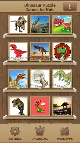 Game screenshot Dinosaur Puzzle Games for Kids apk