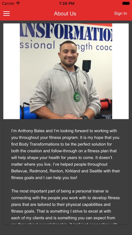 Body Transformations