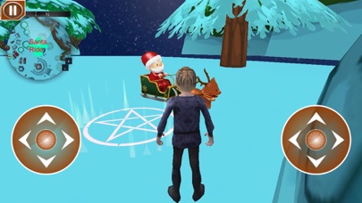 メリークリスマスサンタの3Dゲーム-ハッピークリスマスのおすすめ画像1