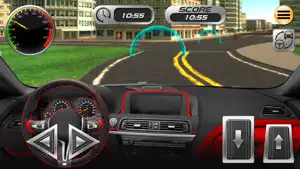 Driving 3D Sport Car in City screenshot #1 for iPhone