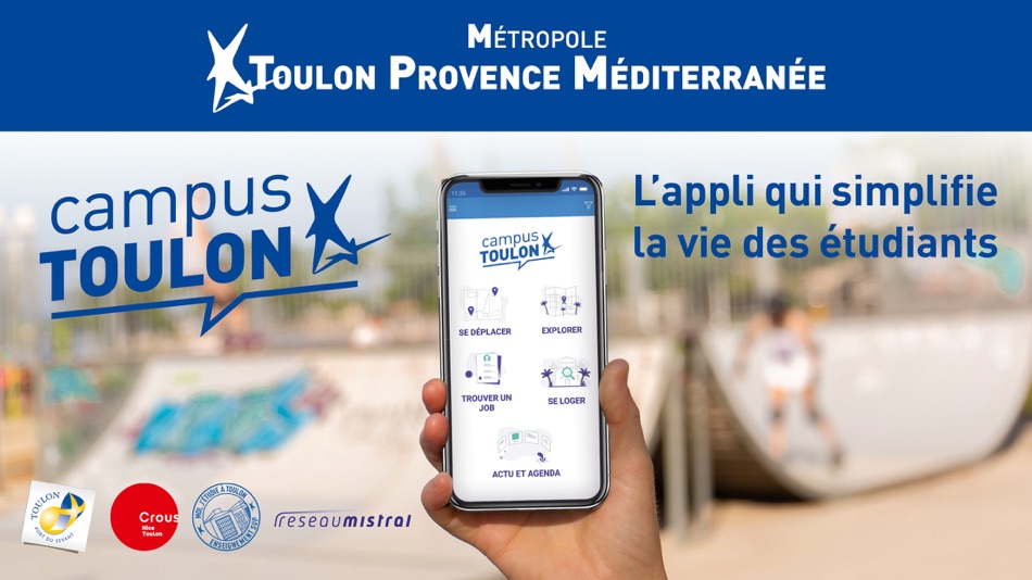 #1. Campus Toulon (iOS) 由: Metropole Toulon Provence Mediterranee