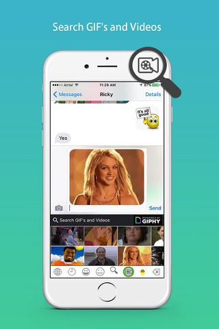 Emoji Keyboard - Cute Gif Emoticons, Fun Stickers screenshot 4