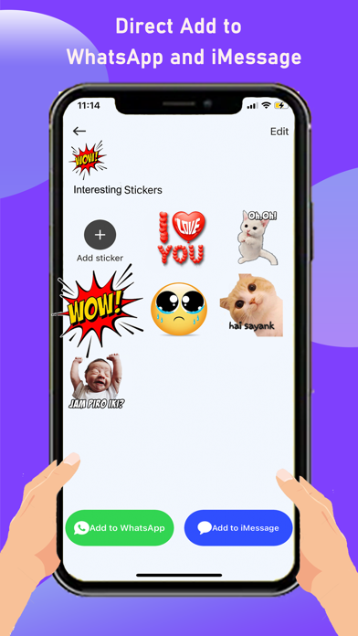 Text Stickers - Sticker Maker Screenshot