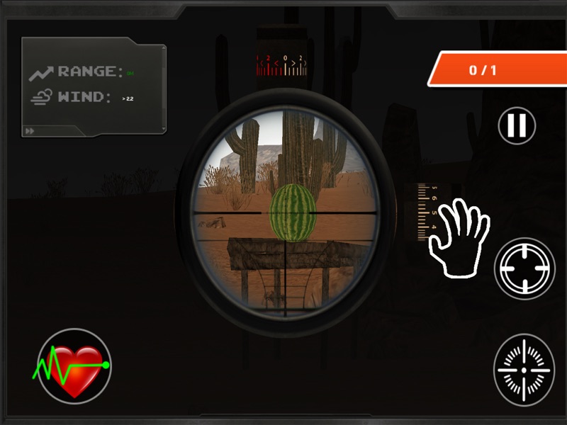 Sniper Fruit Gun Shooting:Hit Target Challenge screenshot 4