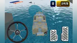 Game screenshot темно-синий парковка лодки и армия корабль вождени apk