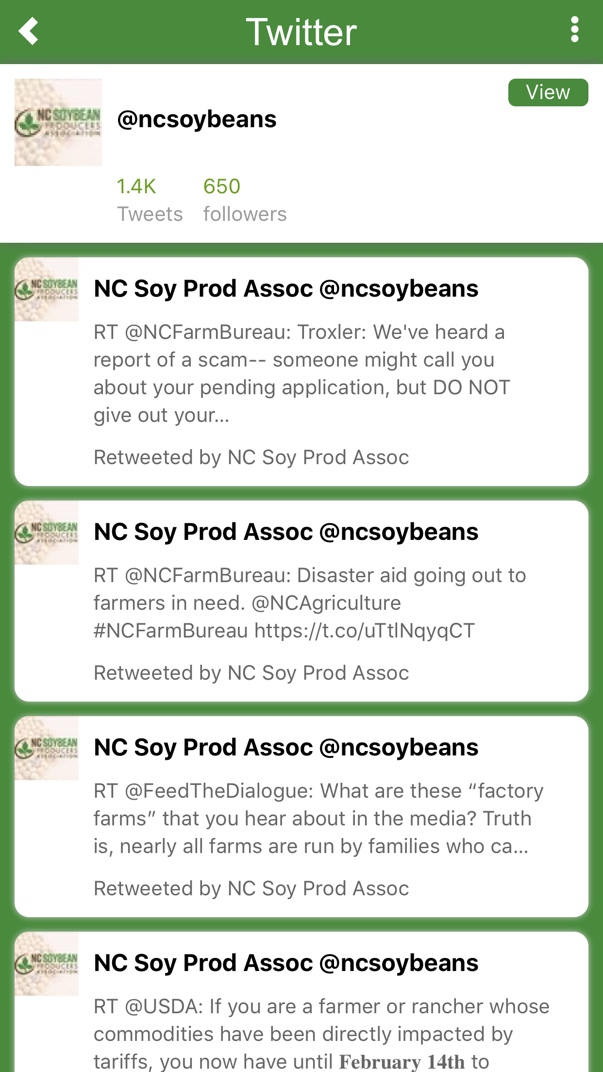 NC Soybeans