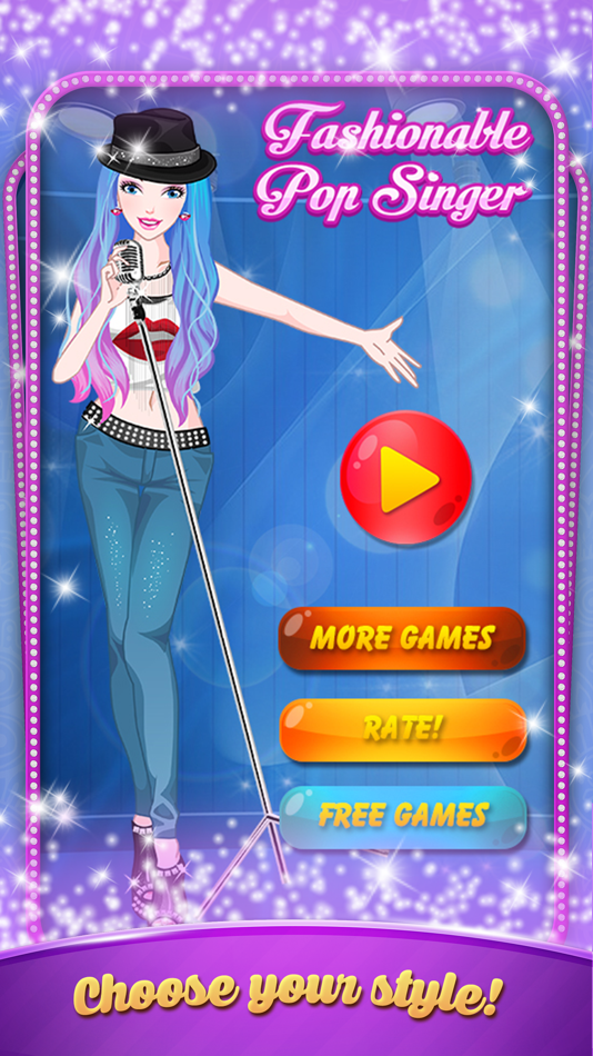 Fashionable Pop Singer: Dressup game - 1.0 - (iOS)