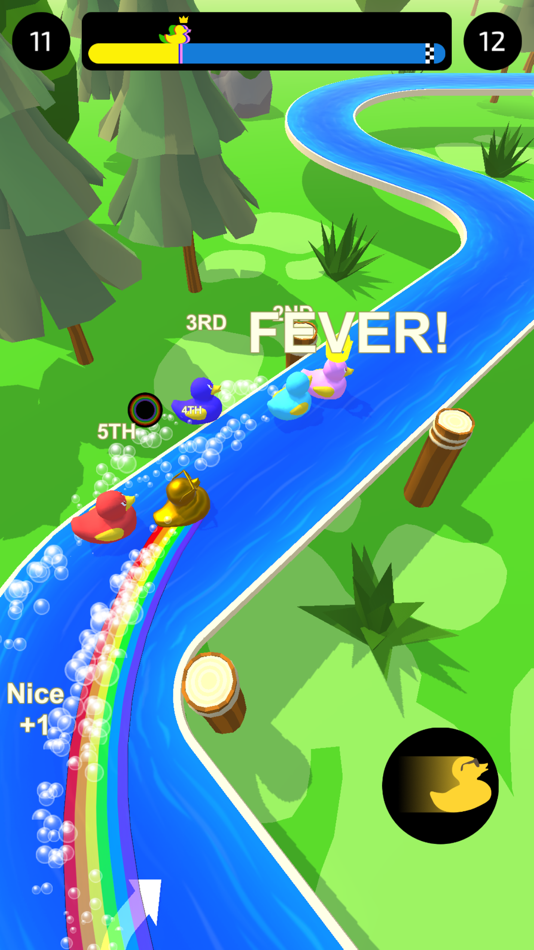 #2. Duck Race (iOS) 由: Raketspel AB