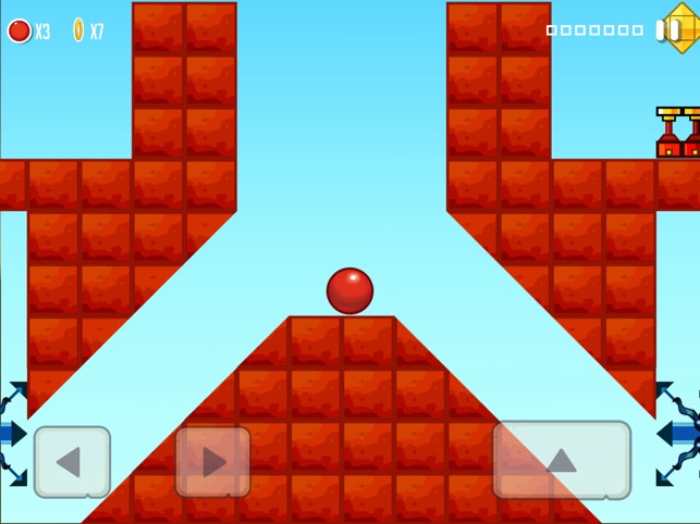 Red Bounce Ball Classic Game on the App Store